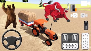 Offroad Indian Tractor Driving Simulator   Village Farming Tractor Drive Games   Android Gameplay