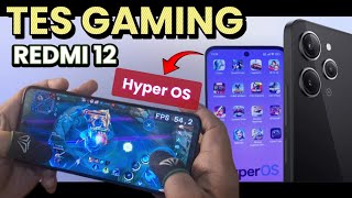 TES GAMING REDMI 12 Update Hyper OS !! Makin Menyala🔥