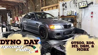 MEXICO ROLLS DYNO DAY SPRINGSTREET PERFORMANCE GT500, M3, DSM, ZO6, DIESEL TRUCK & MORE