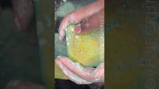 Green Reforms & Dyed Chalk #4theloveofcrumbles #asmr #asmrchalk #asmrgymchalk #gymchalk #relaxation