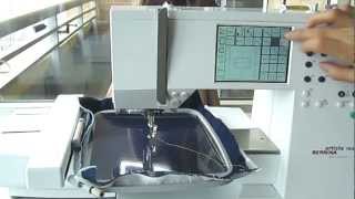 Digital embroidery sewing machine.