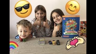 KSCJTV Lego Create the world Incredible Inventions cards