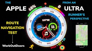 APPLE WATCH ULTRA ROUTES + NAVIGATION W/ WORKOUTDOORS (BEST APP) #applewatchultra #workoutdoors