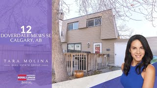 12 Doverdale Mews SE - Presented by Tara Molina, Calgary, Airdrie and Area Realtor®