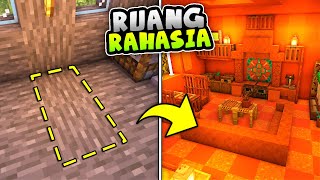 CARA MEMBUAT RUANG RAHASIA DI BAWAH TANAH - MINECRAFT TUTORIAL