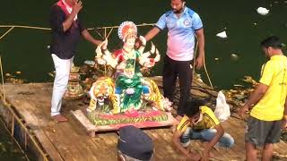 Devi visharjan Powai Lake | Navratri Dussehra 2020 | Mumbai Devi Visharjan