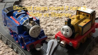 Diecast races round 2 race 3: Belle vs Stepney