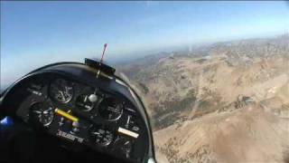 Scenic Glider Flight over Teton Range