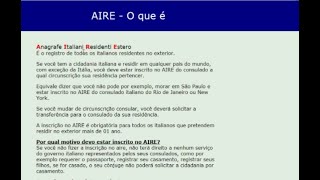 A Inscrição no AIRE e Orçamento Assessoria - Bem Bolado