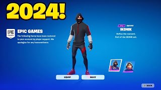 *CODE SECRET* Comment Avoir le Skin IKONIK Gratuitement sur Fortnite 2024 - PS4/SWITCH/XBOX/PC