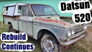 #5 520 Datsun REBUILD ... Pushing FORWARD