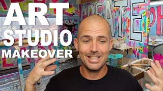 ART STUDIO MAKEOVER: How to get the most out of your creative space