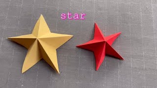 Wow A Star Easy Make With Paper ~ Origami Paper Star