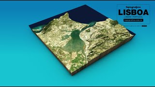 LISBON TOPOGRAFICA 3D MAP