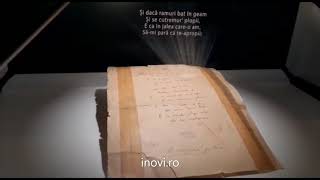 INOVI - Holographic Display - Astra Museum - Content for Mihai Eminescu's Day