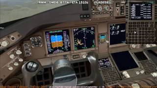 [FSX] PMDG 777-300ER | Male (VRMM) to Dubai (OMDB) Part 4