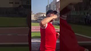 حضور کامبیز در ورزشگاه نساجی دمت گرم #پرسپولیس #shots #فوتبال_ایران #لیگ_برتر #قهرمان