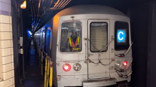 NYC Subway 4K60: R46s at Euclid Av - Pitkin Av / East New York