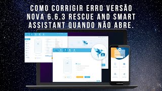 Como corrigir erro versão nova 6.6.3 Rescue and Smart Assistant quando não abre. #motorola #room