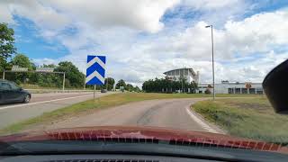 Driving around Västerås | Sweden | Dashcam |