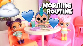 LOL Punk Boi Bullies Baby Goldie - Barbie Family School Morning Routine