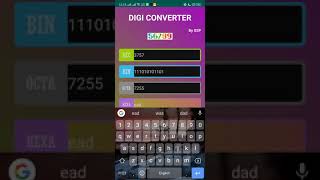 Digiconverter : The new app to convert numbers