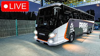 EuroTruck simulator 2 Bus gameplay | Passanger mod gameplay in Eurotruck simulator 2