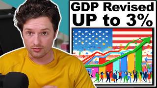 BREAKING: US GDP Growth Revised UP | GDP Growth 3% Revision