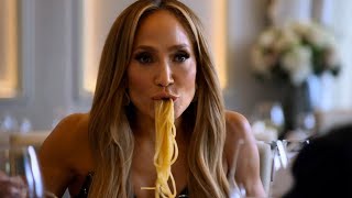 Jennifer Lopez Eating Spaghetti