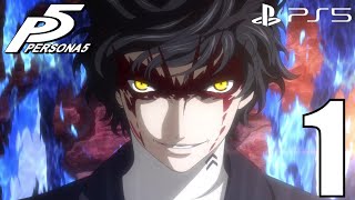 Persona 5 PS5 Walkthrough Part 1 - Prologue No Commentary