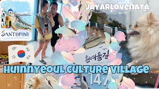 International couple 🥰 Huinnyeoul Culture Village! Date with family ❤️