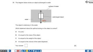 Breadth in physics 2017 Q15