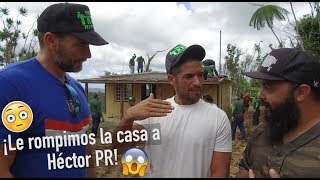 JULIAN GIL LE ROMPE LA CASA A HECTOR PR