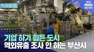 기업 떠나보내며 일자리 창출?  (2024-11-14,목/뉴스데스크/부산MBC)