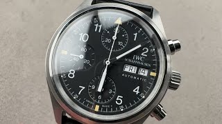 IWC Pilot's Watch Chronograph 3706 (IW3706-07) IWC Watch Review