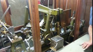 Inside the Clocktower of Hobart's GPO