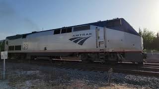 Amtrak #79 Carolinian arrives at Raleigh Union Station at 5:22pm on August 13th 2021.