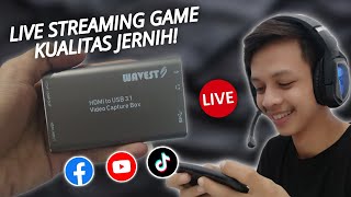 VIDEO CAPTURE TERBAIK UNTUK LIVE STREAMING GAME - WAVESPLITTER