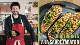 AUBERGINES RÔTIES A LA SAUCE TARATOR - Puls' cuisinez les protéines végétales