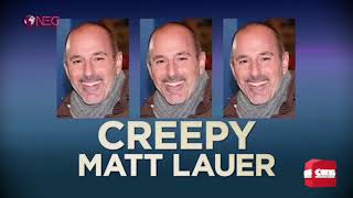 Best Creepy Matt Lauer Compilation   Sexually Awkward Moment