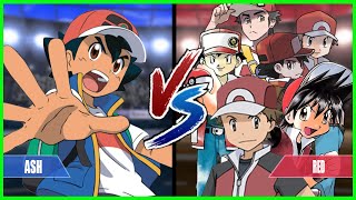 Pokemon Battle Series: Ash Vs All Red