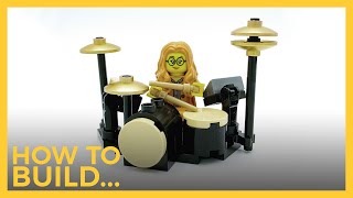 How to Build: A LEGO Drum Kit - LEGO MOC