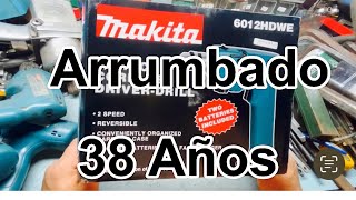 Estuché Makita arrumbado por mas de 3 décadas Taladro Makita herramienta japonesa Makita de los 80’s