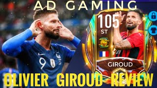 Fifa mobile 21: olivier giroud  105 ST player review and update #fifamobile #giroud