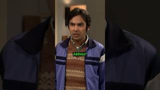 Raj - Address? | TBBT S10E01 #shorts