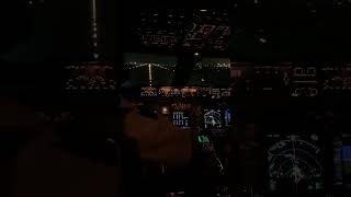 Night #Takeoff #Boeing747 400 Guangzhou China runway 19 #aviation #flying