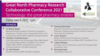 Webinar | Great North Pharmacy Research Collaborative 2021 - Full Session