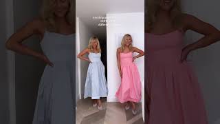 Pink Or Blue? Get Ready With Me For A Wedding! Wedding Guest Dresses