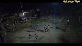 Final Game असारे|Night Volleyball  Game|साउने 6 Vs छहरा||@garamjavlog EP:333||