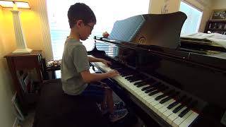 Parker Wolf (age 7) - Burgmuller, Inquietude (Discomfort)